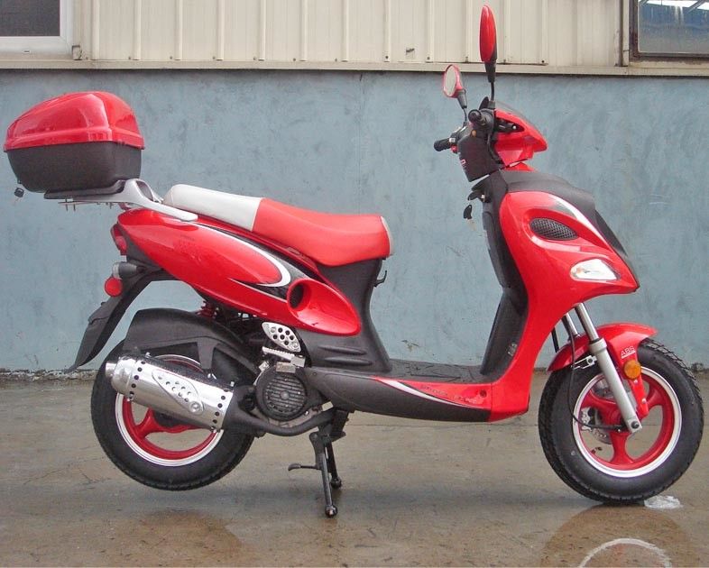 самокат колеса 150кк 2 с двигателем 12