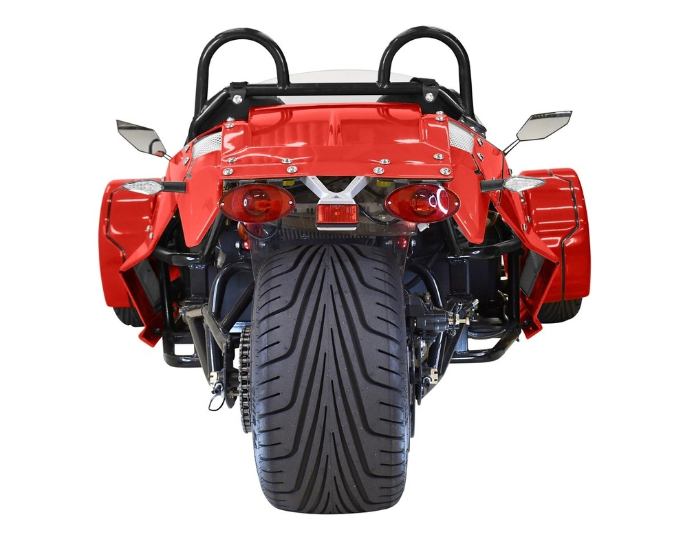 Триколесный мотоцикл E-Spider 72V Trike Мощный 3000w средний приводный мотор с литиевой батареей