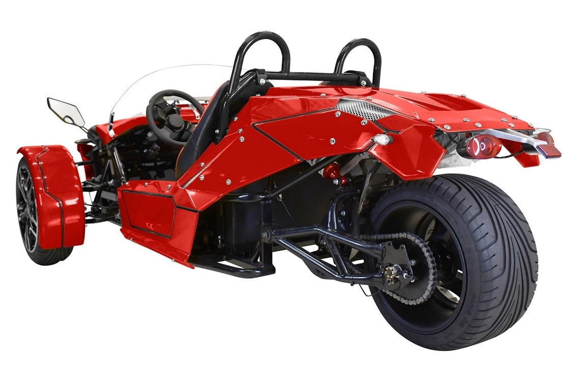 Триколесный мотоцикл E-Spider 72V Trike Мощный 3000w средний приводный мотор с литиевой батареей